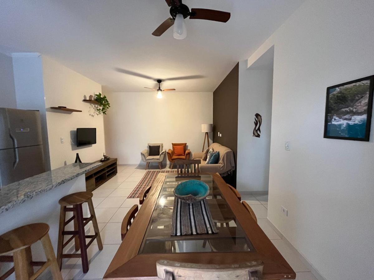 Apt 2 Suites Com Ar Condicionado E Piscina Ubatuba Dış mekan fotoğraf